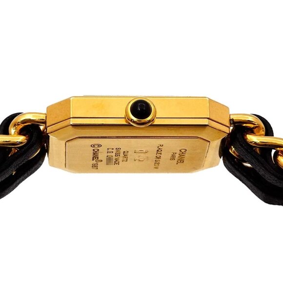 CHANEL Premiere Size XL H0001 Vintage Quartz Black Dial Ladies Watch 90281881 - Picture 2 of 6